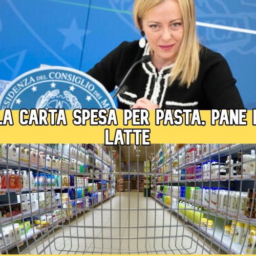 carta per la spesa
