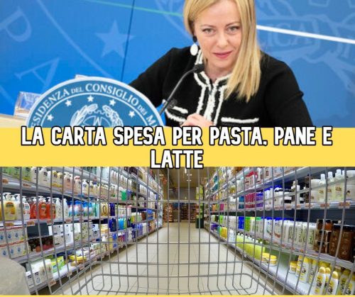 carta per la spesa